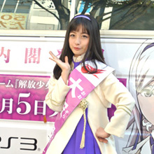 “天使すぎる”橋本環奈、ついに降臨!! キュートすぎるコスプレに悶絶! 『解放少女 SIN』イベントに新宿が湧いた日