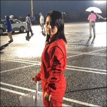 福田彩乃、ドリフトテクに驚きと称賛! 凛々しい表情も美しいとビジュアル人気上昇