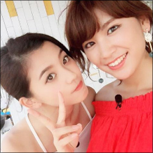 久松郁実&朝比奈彩、ハイレグ競泳水着共演で魅せた!