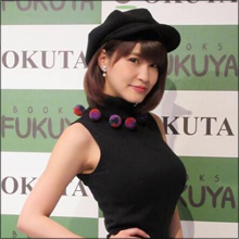 巨乳グラドル・岸明日香、2キロ減量してバストサイズアップ! アッパレな進化を遂げた極上ボディに絶賛の声