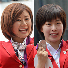 不仲説に拍車! 女子卓球・福原愛VS石川佳純の静かなる戦い