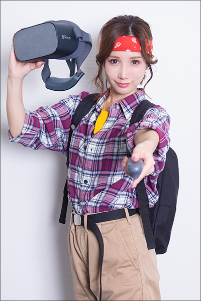 乳輪のクレーターまではっきり分かる! 小島みなみ、大興奮&大絶叫の最新「4K・HMD」体感実況の画像9