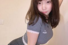 伊織もえ、エッッッロイ着衣巨乳! Hカップの主張が激しいピチピチTシャツ