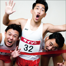 手軽にSMプレイを楽しめる!!　ジャンポケ・おたけも「SMart スマート ボンテージテープ」で拘束されご満悦!?