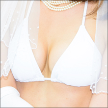 元ナースのグラドル・柏木美里がウェディング風ビキニでラストイベント!!　結婚引退の可能性は…？