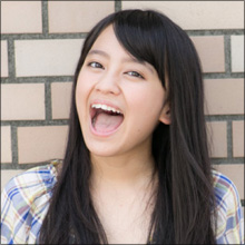 2世タレント・岡田結実が「癒される」と大評判! 父の岡田圭右も好感度上昇