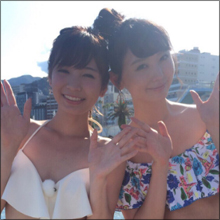 おのののか＆ほのか、ビールの売り子コンビが初共演でビキニショット！　入浴シーンでもファンを魅了