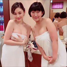 杉原杏璃、G乳の谷間を見せつける入浴ショット！　大人の色気でファンを刺激