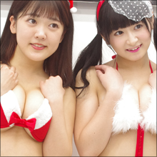 現役女子大生Gカップグラドル×Fカップ白桃天使、エロすぎる共演！　桃井あやか＆平野もえ「貼り付けるだけのヤツとか、かなり攻めた水着にビックリ」