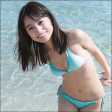 くびれ系モグラ女子・武田あやな、大胆ビキニで夏グラビアに再降臨! 男性人気急上昇で本格ブレイクの気配