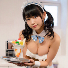 永井里菜、激カワで激エロなメイドコス! スケスケの「超スーパークールビズ」にファン大興奮!!