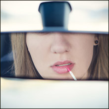 昼下がりに熟女とドライブし、車内で×××