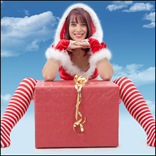 逆夜這いプレイ専門店でエロいサンタからプレゼントをもらう