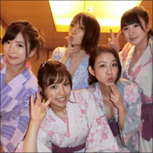 人気グラドルらが浴衣姿で乱れまくり！　ネットバラエティの温泉SPでエロ大暴走