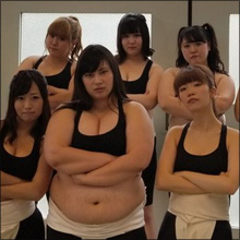 ぽっちゃりアイドルが相撲対決で大暴れ! 大橋ミチ子の躍動する“100キロボディ”にぽちゃ好き大歓喜