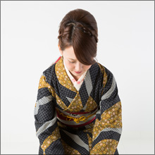 エロ体験談：和装の艶熟女と白足袋バック