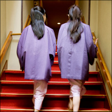 【エロ体験談】浴衣美女の登場で一気にギラついた麻雀旅行