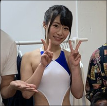 超ド級のハイレグでパントマイム！　天津いちは、すさまじい角度の水着でギリギリショット連発