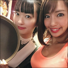 倉持由香と橋本梨菜がブラ丸出しで男を取りあう! 深夜ドラマでセクシーアピール合戦