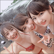 新世代美女3人が女子旅で水着! 十味&黒木ひかり&伊藤愛真の入浴姿に視聴者大盛り上がり