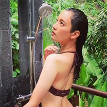 菜々緒、プリケツあらわなシャワー動画に反響! 脱ぎっぷりの良さに男性ファンはメロメロ