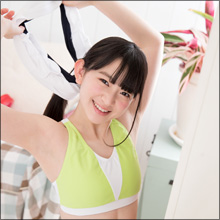 純朴でえちえちな新人アイドル・河村楓華、女子校生モノの初DVDで真っ白なピュアボディを大胆披露！