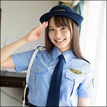 佐野水柚、妄想止まらぬ巧みな舌使いと卑猥な舐め音！　かわいいポリスコスとのギャップがたまらない激アツイメージ作品