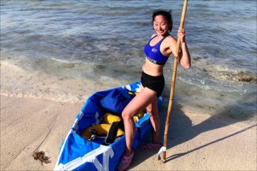 安藤美姫、無人島脱出で谷間＆大股開き連発！　むっちりボディが「エロすぎる」と話題に