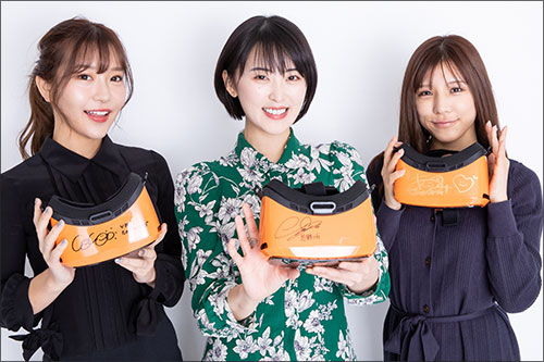 COCO・夏本あさみ・忍野さら、VRグラビア本音座談会! サイン入りVRゴーグルをプレゼントの画像12
