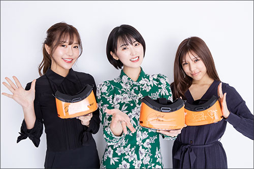 COCO・夏本あさみ・忍野さら、VRグラビア本音座談会! サイン入りVRゴーグルをプレゼントの画像2