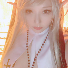 美人爆乳コスプレイヤー・サク、えちえちシスターコスプレが神々しすぎ! 思わず懺悔するファンも続出