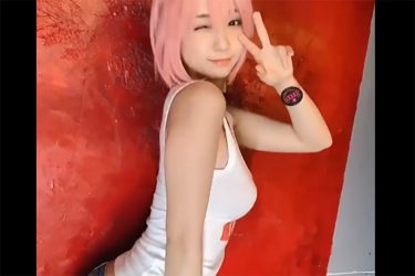 カリスマコスプレイヤー・伊織もえ、エロくてキュートな『GIGANT』爆乳ヒロインコスプレ！