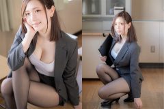 あまつ様、けしからん女教師に！　ストッキングに包まれた美脚、大胆に露出された谷間…すべてが尊すぎ!!