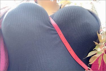 超爆乳コスプレイヤー・蝶月真綾、「おっぱいの日」にKカップを惜しみなく披露！　パイスラに超長いおっぱい！