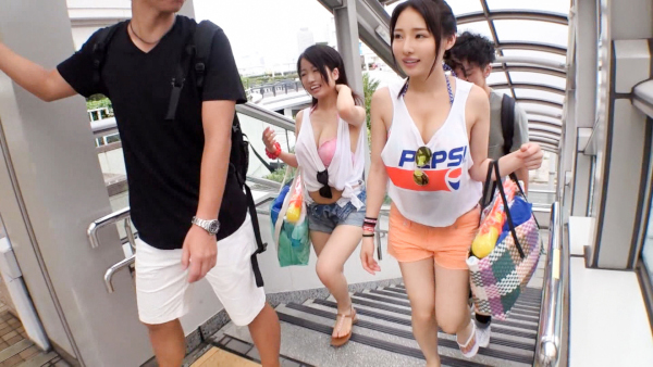 プールで遊んだ後はホテルでセックス! 水中勃起確実のプール水着美女AV特集の画像10