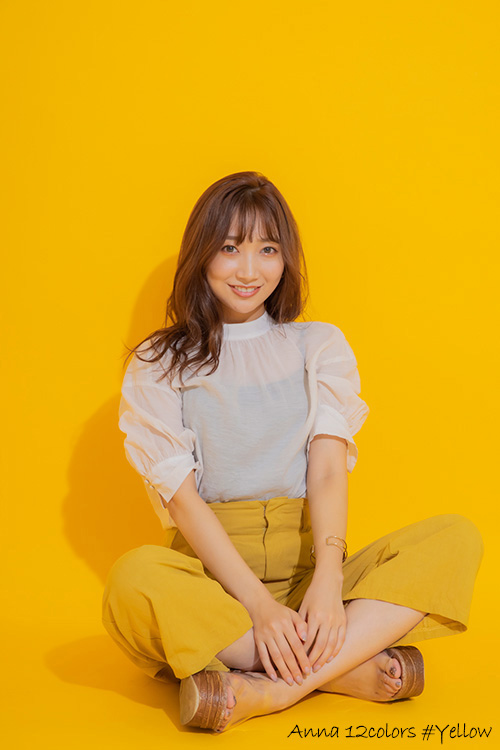 加美杏奈グラビア連載：Anna 12colors #Yellowの画像8