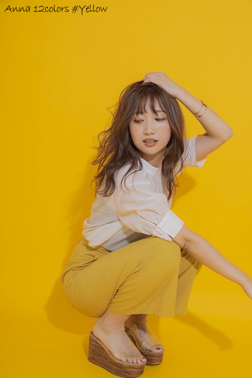 加美杏奈グラビア連載：Anna 12colors #Yellowの画像5