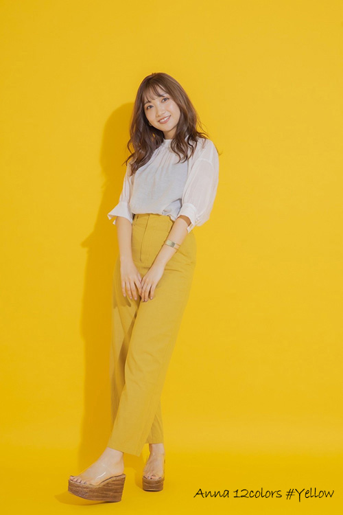 加美杏奈グラビア連載：Anna 12colors #Yellowの画像1