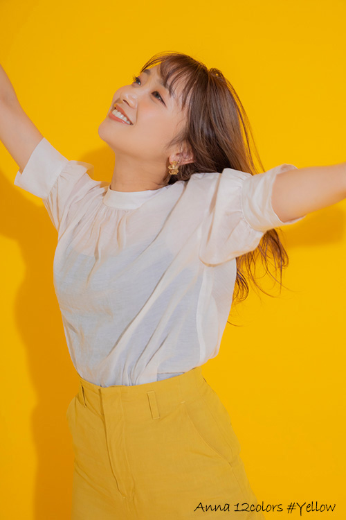 加美杏奈グラビア連載：Anna 12colors #Yellowの画像4
