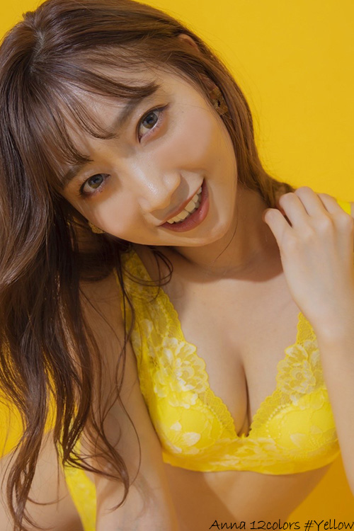 加美杏奈グラビア連載：Anna 12colors #Yellowの画像18