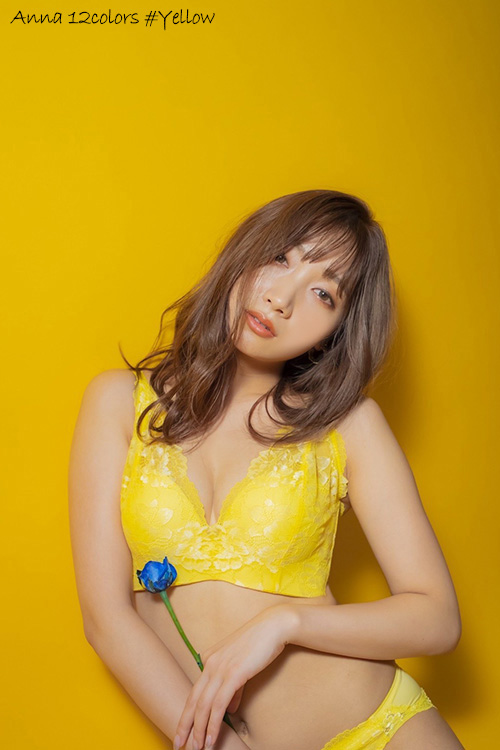 加美杏奈グラビア連載：Anna 12colors #Yellowの画像17