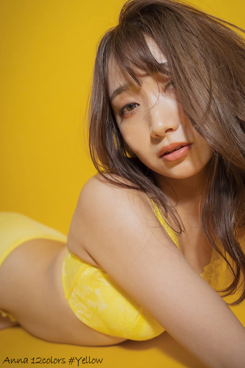 加美杏奈グラビア連載：Anna 12colors #Yellowの画像20