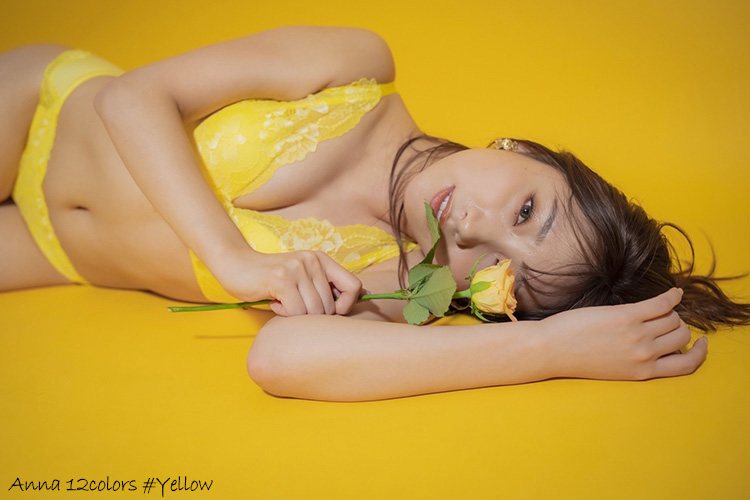 加美杏奈グラビア連載：Anna 12colors #Yellowの画像23