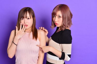 TOMOKA＆永井すみれ！　世界の喘ぎ声で身悶える過激ネットバラエティ『でちゃごめ』