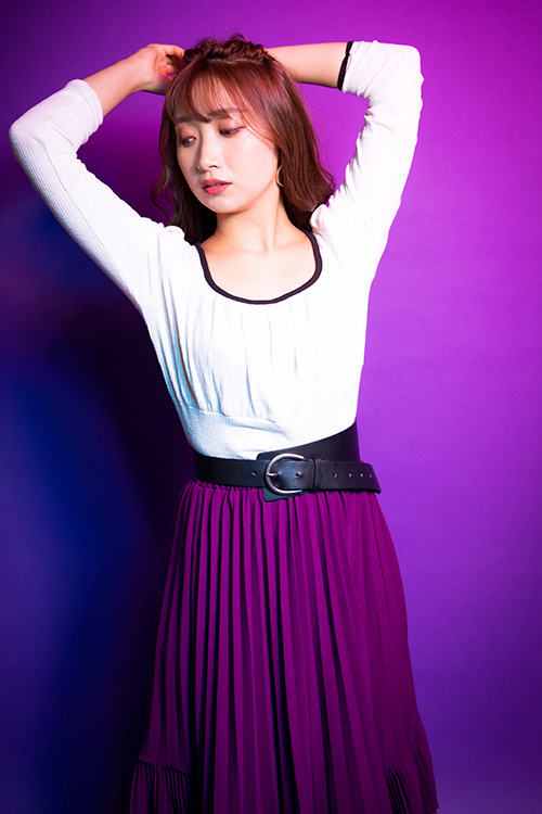 加美杏奈グラビア連載:Anna 12colors #Purpleの画像4