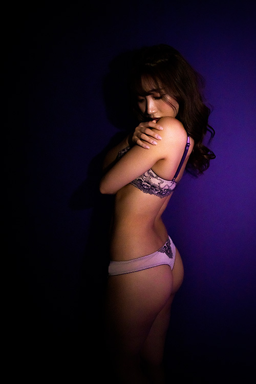 加美杏奈グラビア連載:Anna 12colors #Purpleの画像13