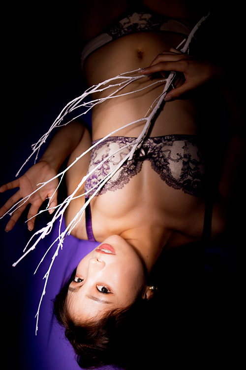 加美杏奈グラビア連載:Anna 12colors #Purpleの画像22