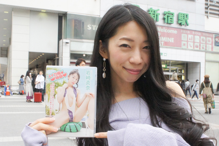 【Barしじみ】岩崎真奈インタビュー:ラスト舞台と疑似セックスに挑んだ最新DVDの画像8