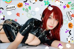 伊織もえ、ハロウィンコスプレでHカップバストあらわ！　いたずらされたいファン続出中!!