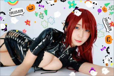 伊織もえ、ハロウィンコスプレでHカップバストあらわ！　いたずらされたいファン続出中!!